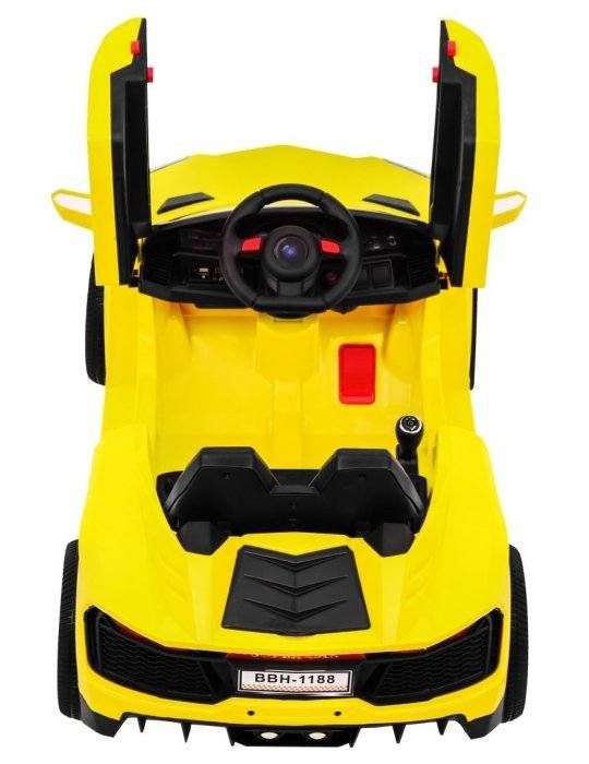 Future 12V - Coche Eléctrico Infantil con Control Remoto y Luces LED 