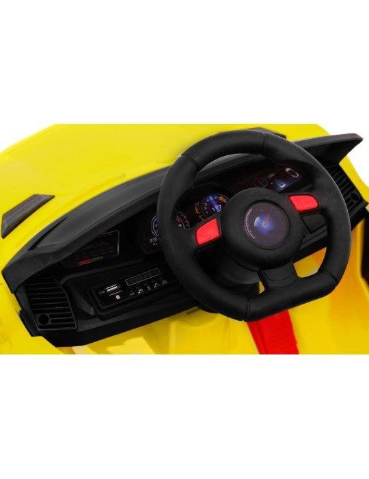 Future 12V - Coche Eléctrico Infantil con Control Remoto y Luces LED 