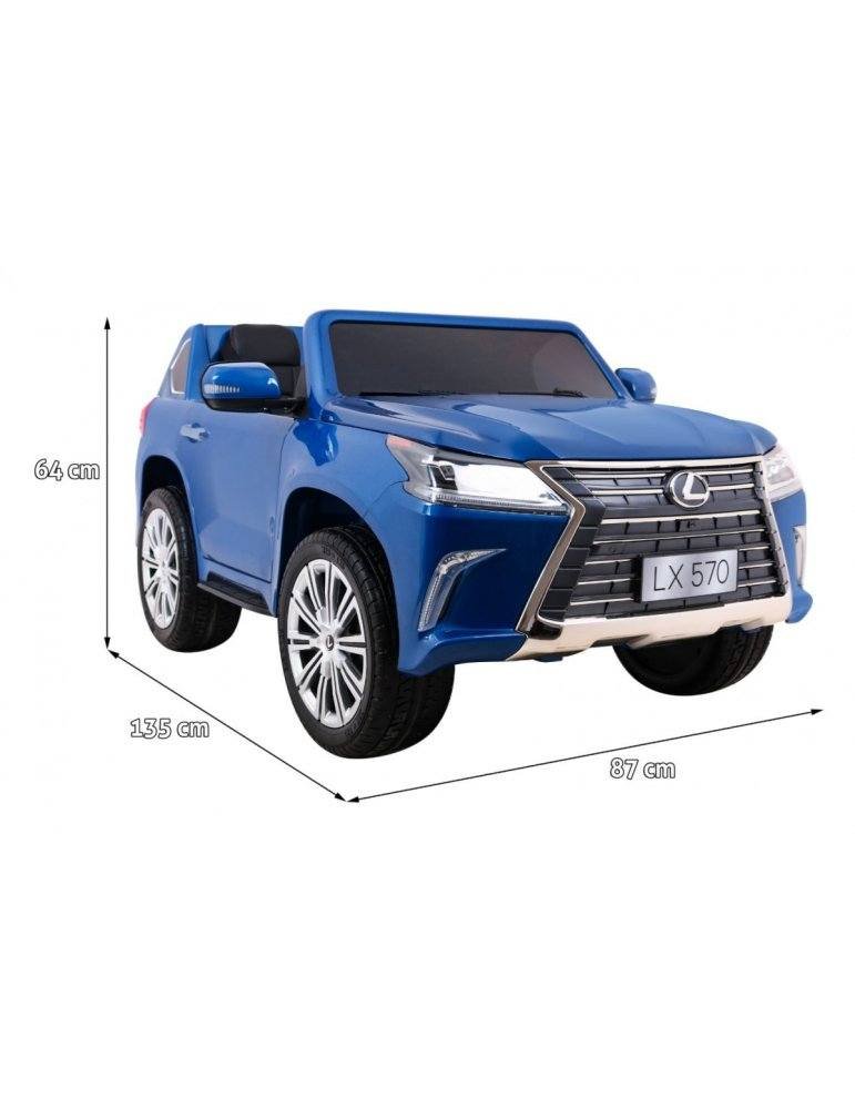 COCHE ELÉCTRICO INFANTIL LEXUS 570 12V 2.4G 2 