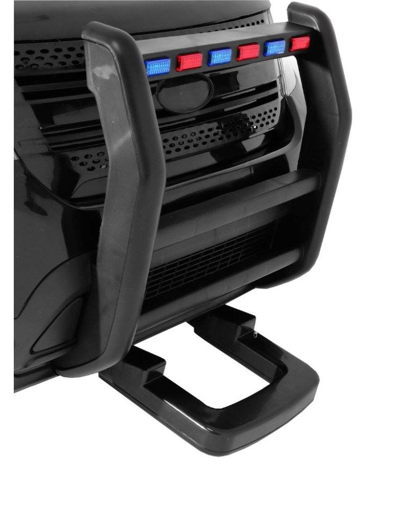 Coche De Policía 12V – Coche Eléctrico Infantil con Luces, Sonido y Control Remoto 