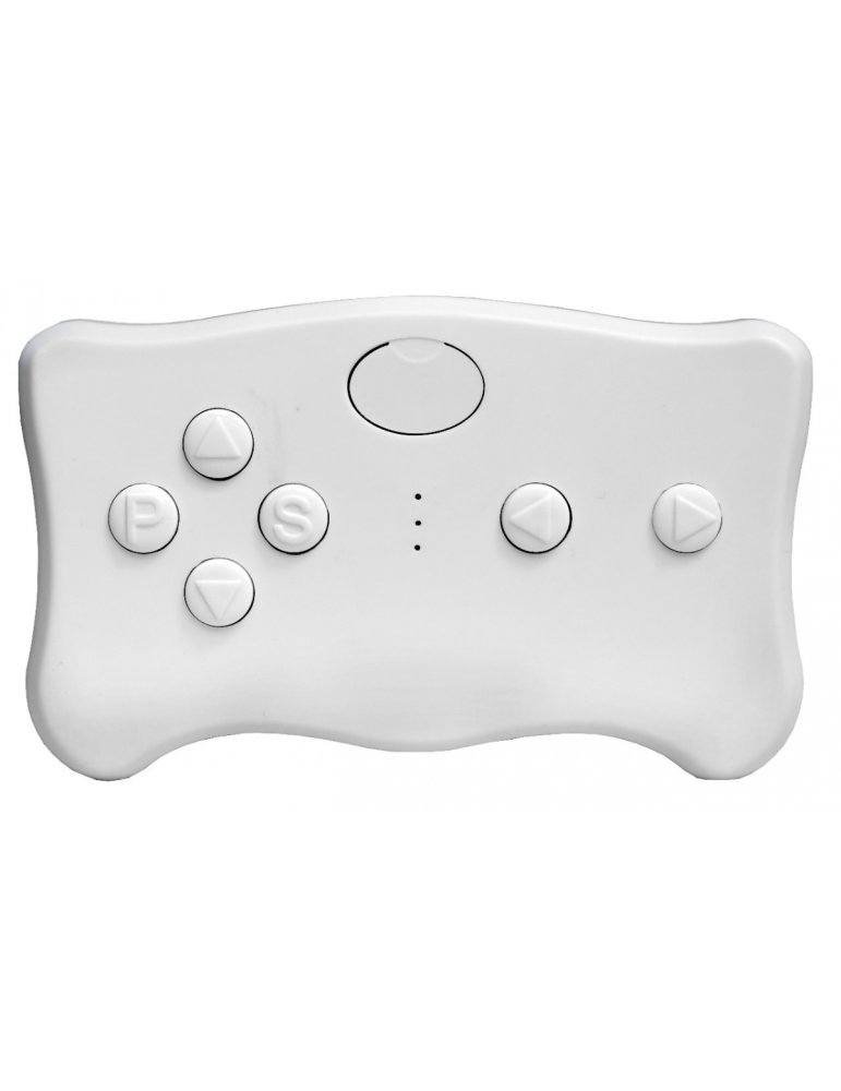 Polizia dei bambini Auto elettrica con Megáfono y Sirena 12V 10 