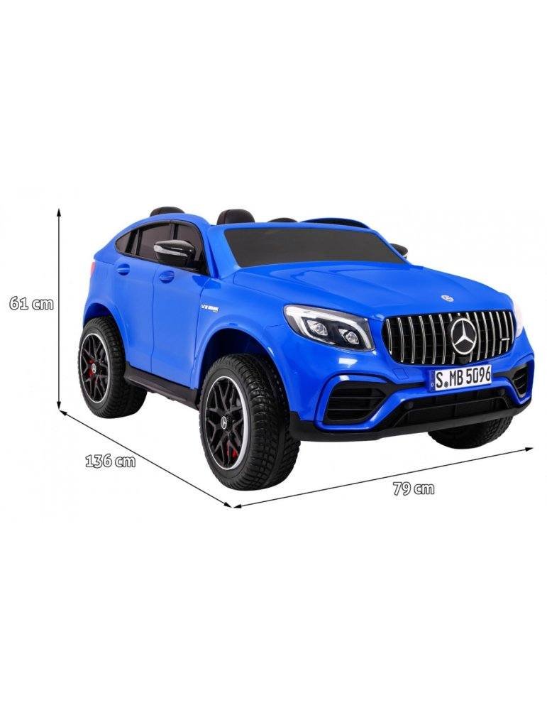Mercedes GLC 63S Eléctrico para Niños | Coche 12V con 4 Motores y MP4 