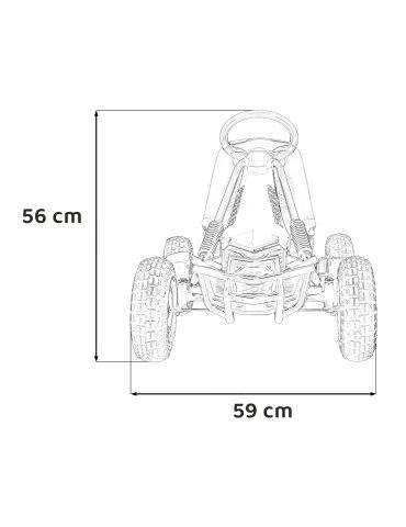 Air Per Hour Pedal Go-Kart 1  2