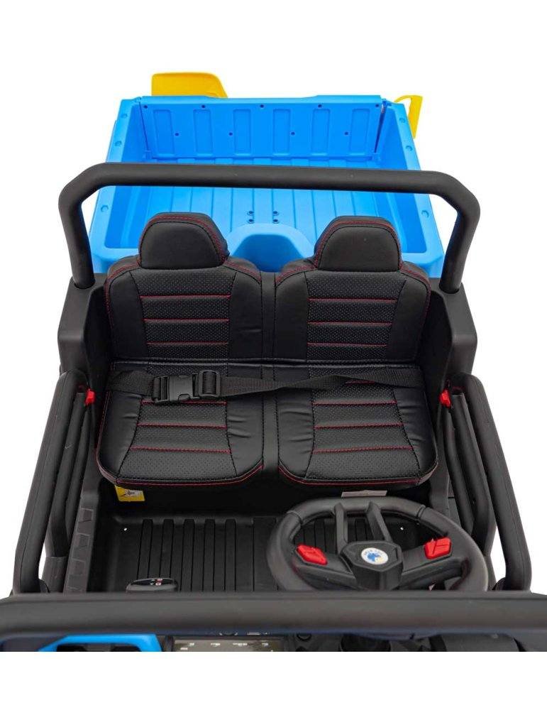 Pickup Infantil 4x4 con Remolque Contenedor 12V 2.4G - El Mejor Vehículo Infantil 82  - Vista 14