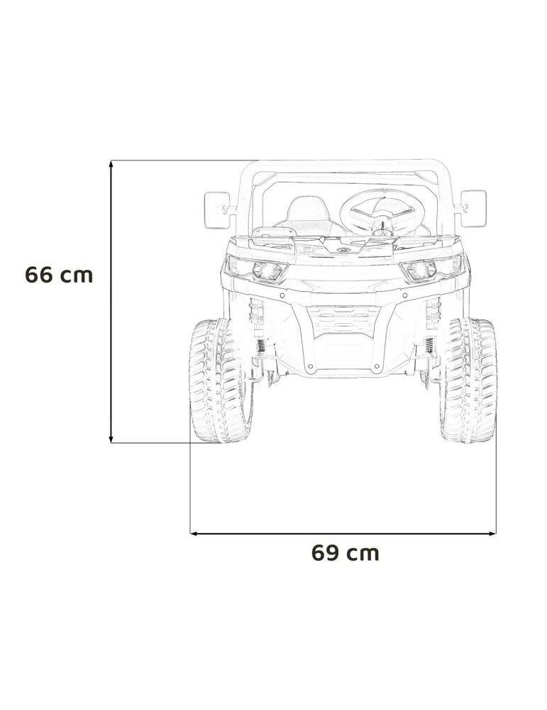 4x4 Children's Pickup with 12V 2.4G container - The Best Child Vehicle 95 