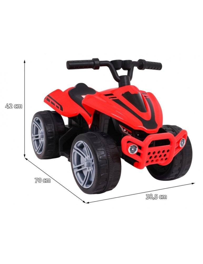 Little Monster 6V – Quad Electrico Infantil Compact and Fun 2  - Vista 1