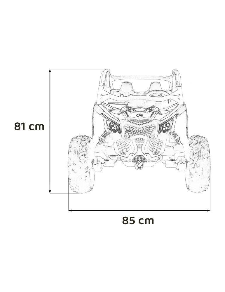 Maverick Turbo RR Kids Electric Buggy 24V 129  - Vista 21