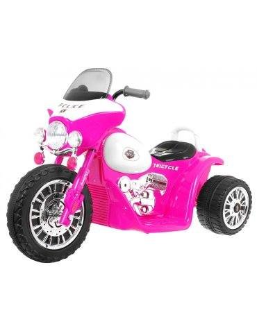 Chopper 6V - motocicleta infantil com luzes e sons 日本語 Patiland Motores elétricos para pequenos  2