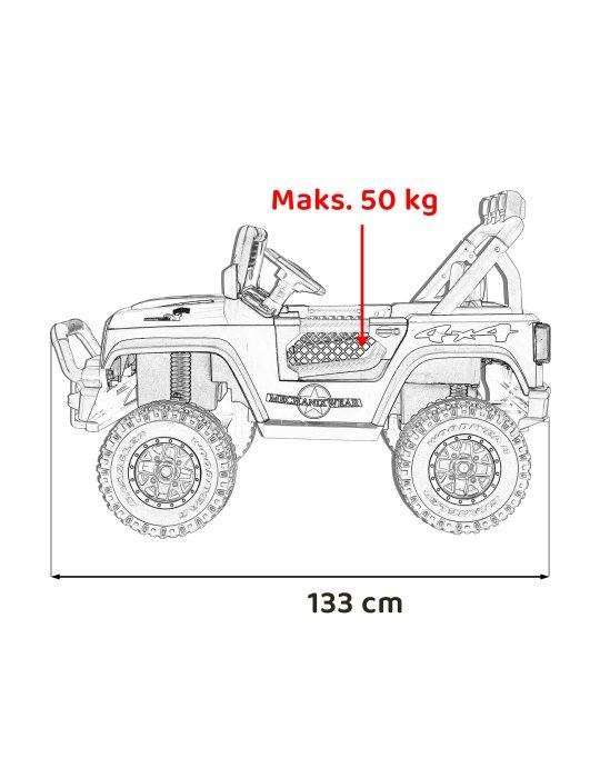 Children's SUV Geoland Power 24v Biplaza 2x200W 93 
