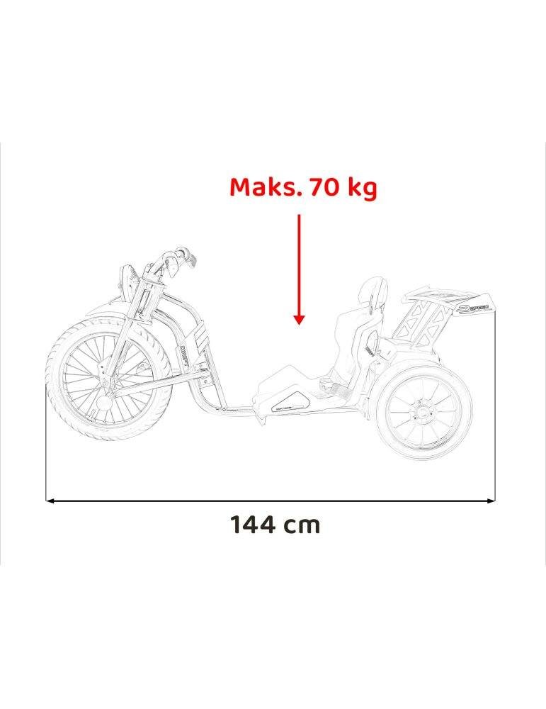 Drift Bike 21 | Bicicleta Eléctrica Infantil con Función Drift 