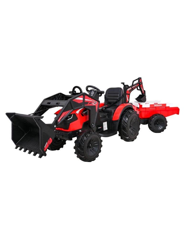 Tractor 720-T 12V - Tractor infantil con remolque | Patilandia 