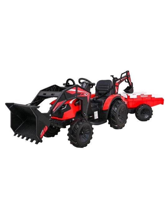 Tractor 720-T 12V - Tractor infantil con remolque | Patilandia 