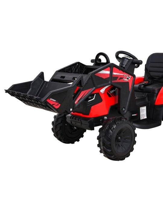 Tractor 720-T 12V - Tractor infantil con remolque | Patilandia 