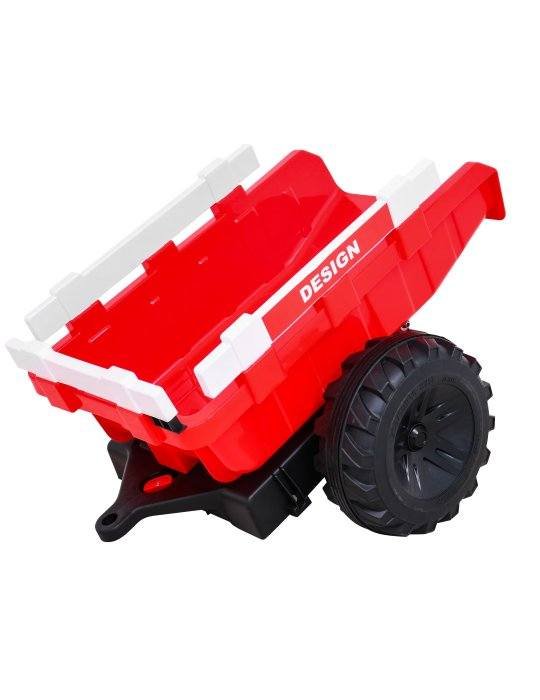 Tractor 720-T 12V - Tractor infantil con remolque | Patilandia 