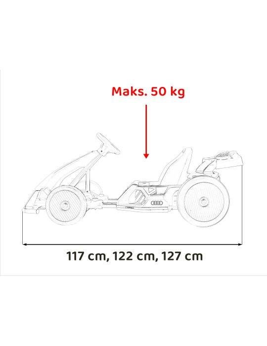 Audi Gokart con Función Drift - Vehículo Eléctrico Infantil 24V 