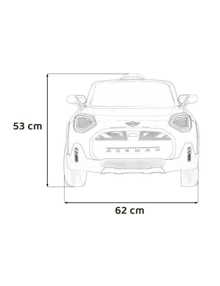 Mini Aceman de Conceito - Carro Elétrico Infantil com 4 Motores e Comando de Distância CARROS ELÉTRICOS PARA CRIANÇAS  - Vista 19