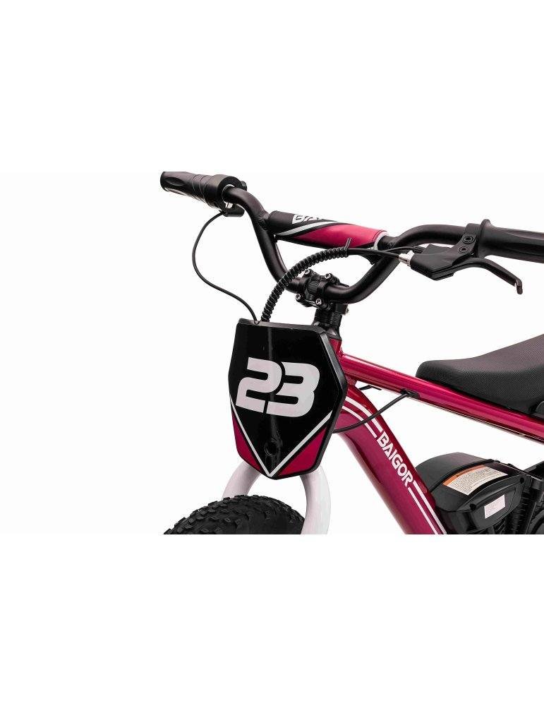 BAIGOR 23 PRO Motor - Bicicleta elétrica para deslocamento eficiente MOTES DE CHILD 