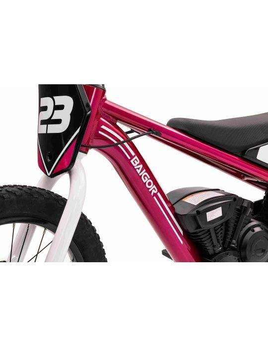 BAIGOR 23 PRO Motor - Bicicleta elétrica para deslocamento eficiente MOTES DE CHILD 