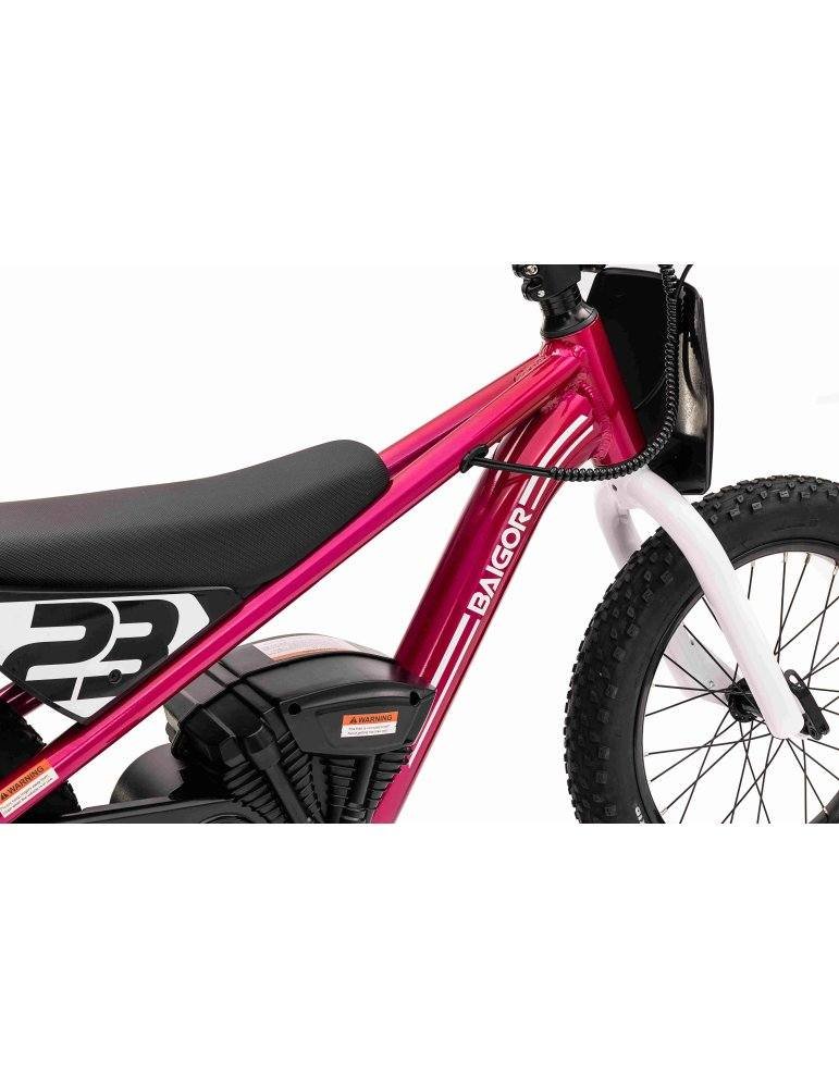 BAIGOR 23 PRO Motor - Bicicleta elétrica para deslocamento eficiente MOTES DE CHILD 
