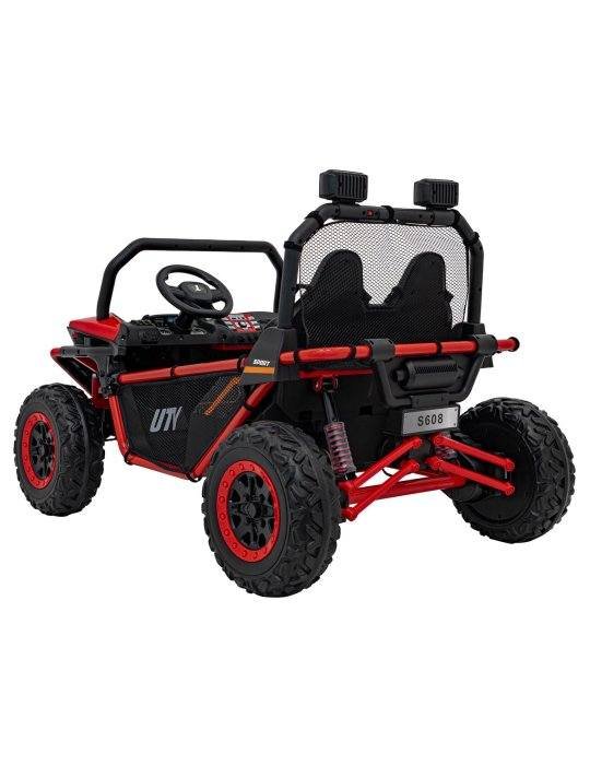 All-terrain Buggy più veloce s608 4x4 Biplace 24V CHILD/AS 1-7 ANNI 5 
