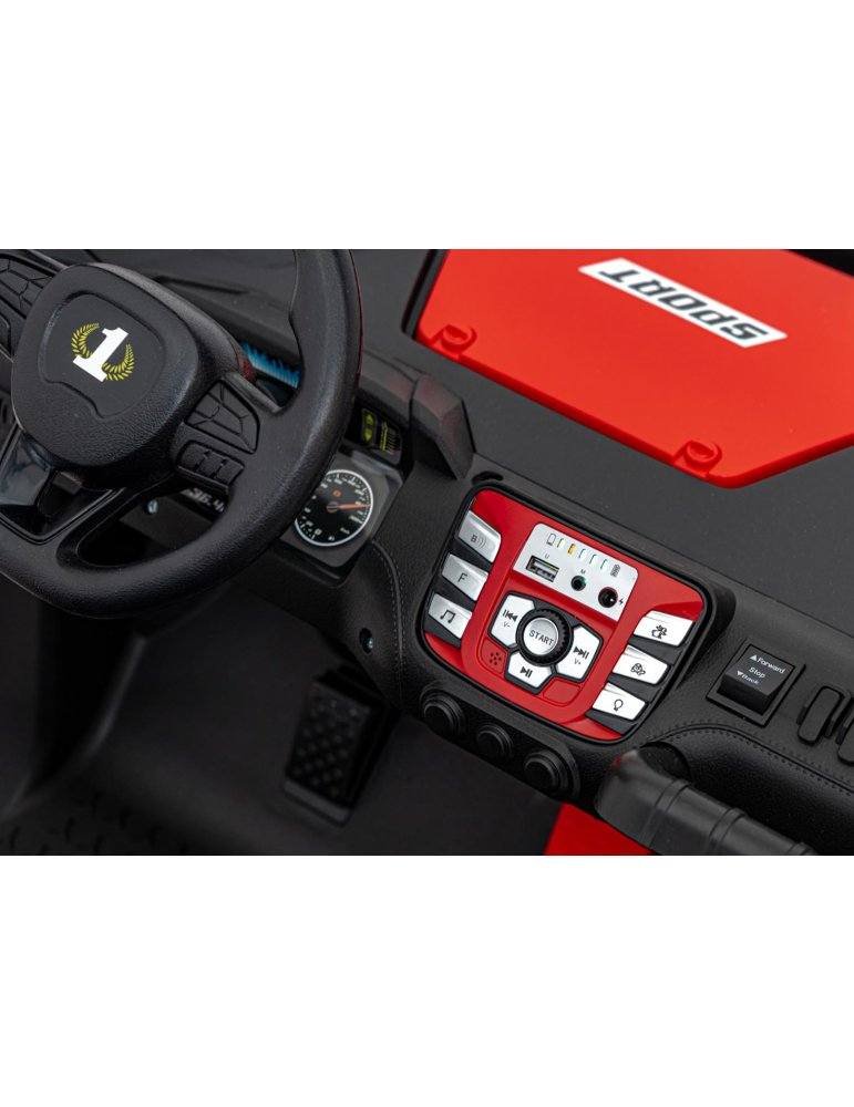 All-terrain Buggy Faster s608 4x4 Biplace 24V CHILD/AS 1-7 YEARS 9  - Vista 8