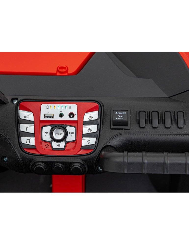 All-terrain Buggy più veloce s608 4x4 Biplace 24V CHILD/AS 1-7 ANNI 10 