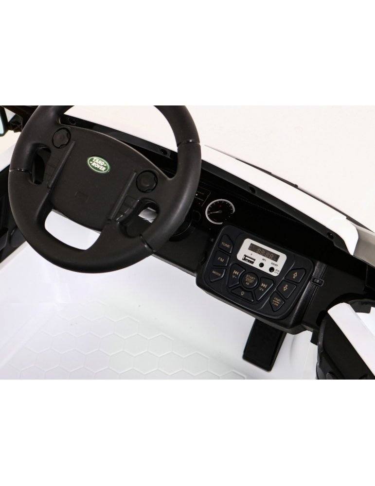 Voiture électrique pour enfants Land Rover Découverte 12V avec 2 moteurs Monoplaza 9  - Vista 8