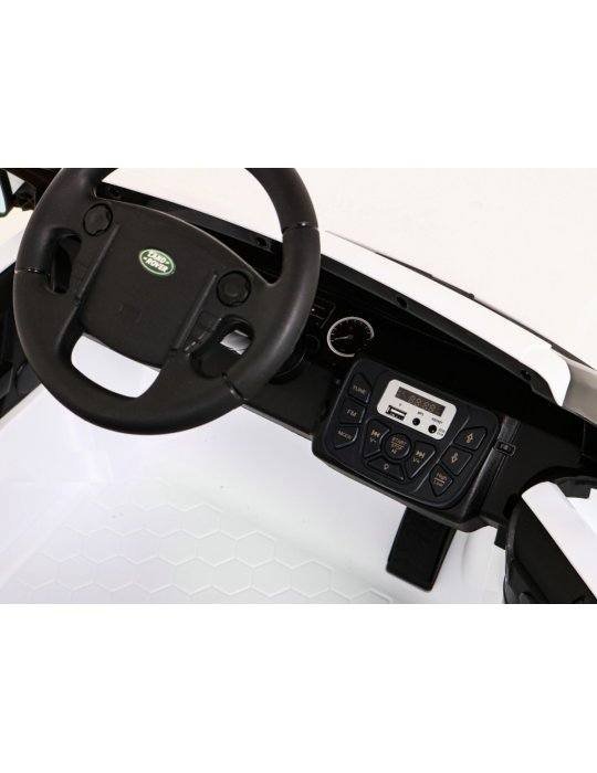 Bambini Auto elettrica Land Rover Discovery 12V con 2 motori Monoplaza 9 