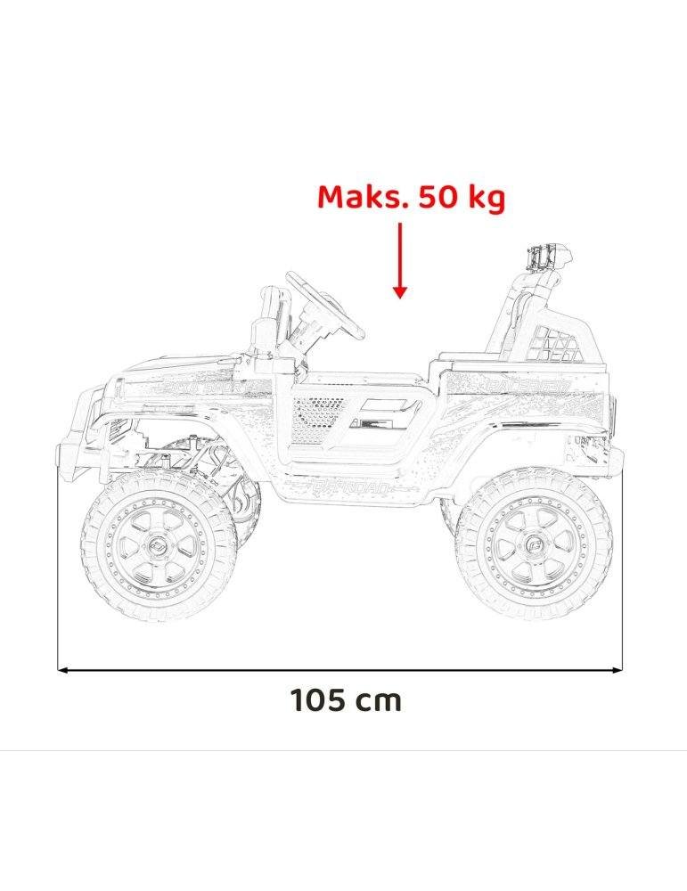 OFF ROAD 4x4 SPORT - Coche eléctrico infantil 12V | Patilandia  - Vista 21