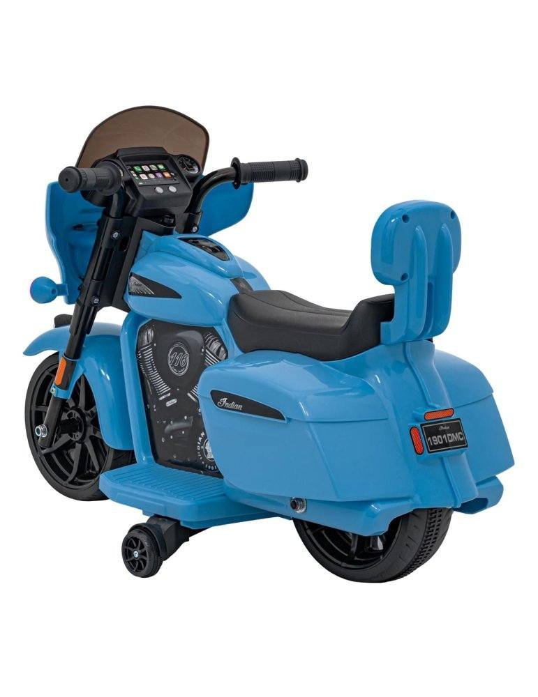 Moto Eléctrica Infantil Chopper Indian 6V 5 