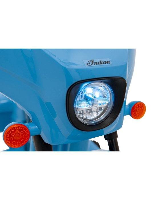 Moto Eléctrica Infantil Chopper Indian 6V 12 