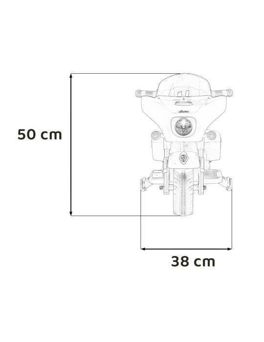 Moto Eléctrica Infantil Chopper Indian 6V 17 