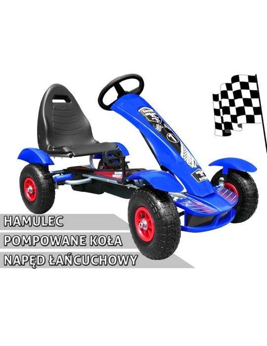 Large Go-Kart Pumped - Kart infantil con pedales | Patilandia 