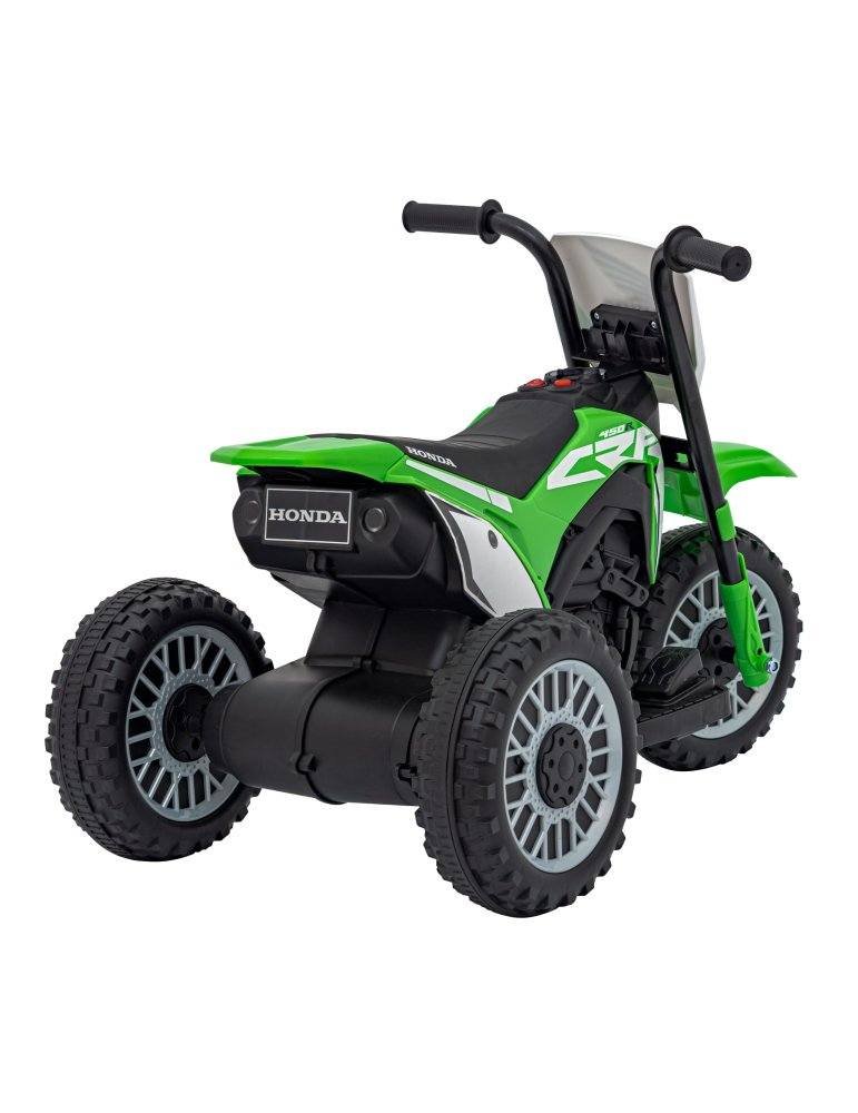 Moto cross elettrico infantil 3 ruote Honda Crf 450R 16 