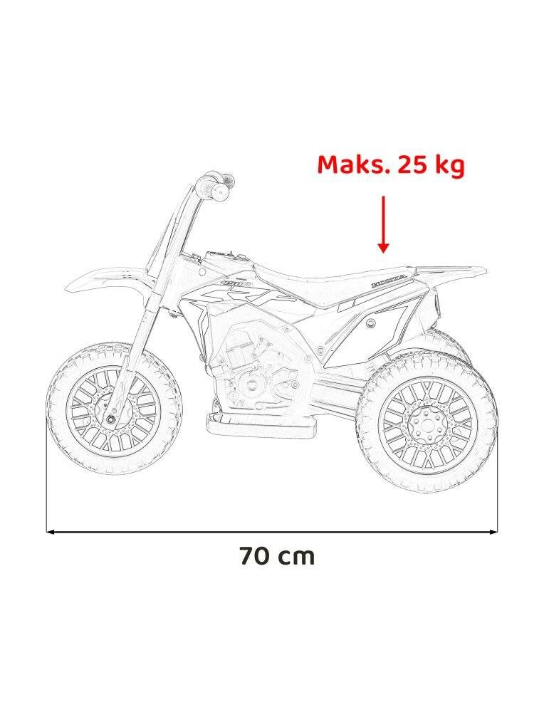 Moto cross elettrico infantil 3 ruote Honda Crf 450R 31 