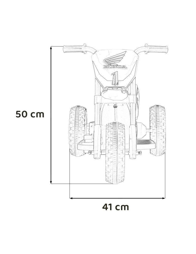 Moto cross infantil électrique 3 roues Honda Crf 450R 33  - Vista 16
