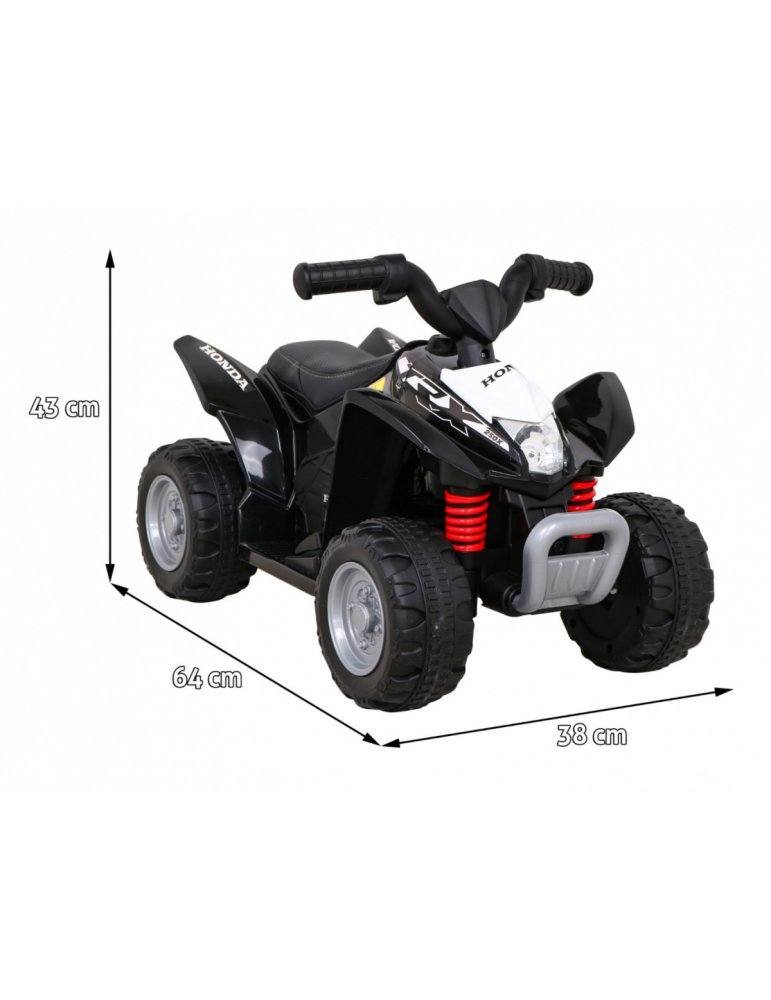 Quad Honda 250X TRX 6V - Diversión y Seguridad para Niños 