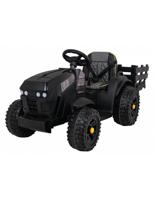 Trattore elettrico per bambini in titanio con rimorchio 1 