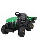 Titânio do trator com reboque Δ Tractor elétrico 12V TRATORES INFANTIS 