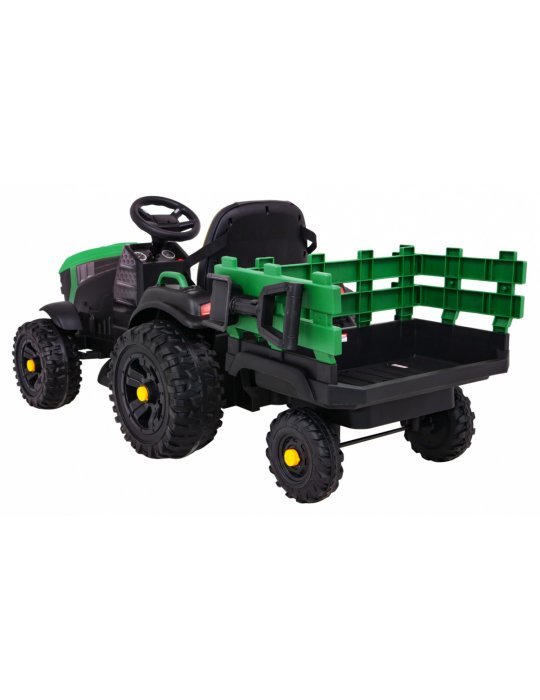 Tractor Titanium With Trailer | Tractor Eléctrico Infantil 12V 