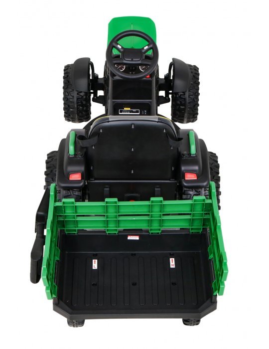 Tractor Titanium With Trailer | Tractor Eléctrico Infantil 12V 