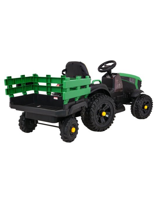Tractor Titanium With Trailer | Tractor Eléctrico Infantil 12V 