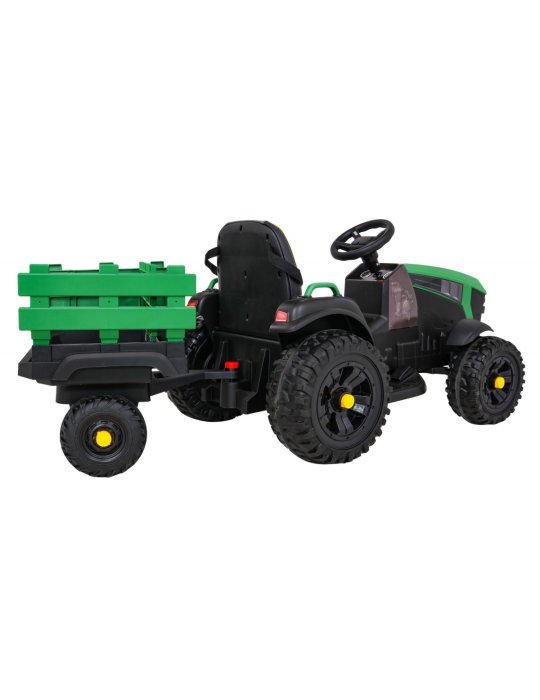 Tractor Titanium With Trailer | Tractor Eléctrico Infantil 12V 