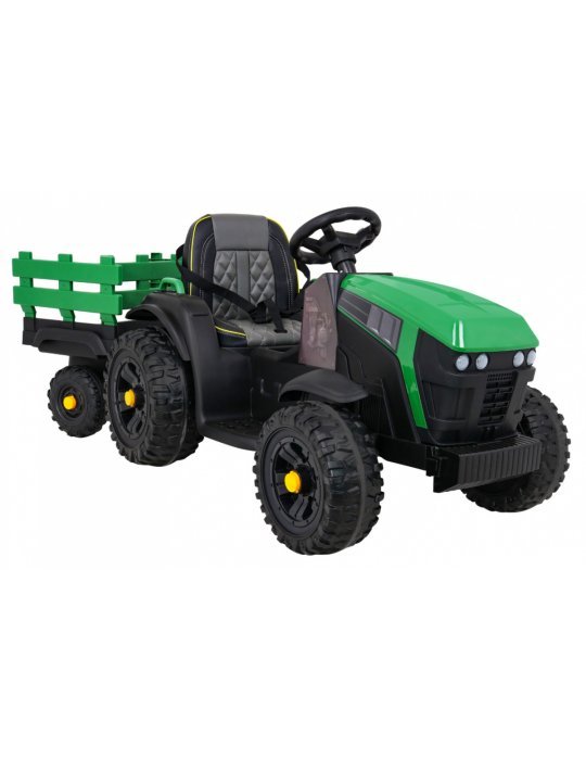 Tractor Titanium With Trailer | Tractor Eléctrico Infantil 12V 