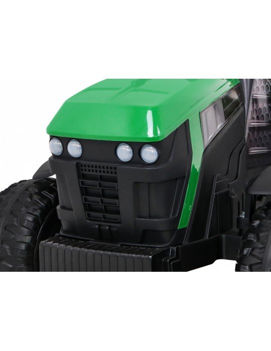 Tractor Titanium With Trailer | Tractor Eléctrico Infantil 12V 