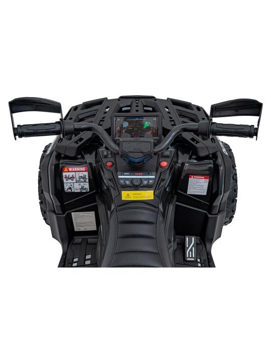 Can-Am Outlander 12V Quad – Quad électrique 4x4 pour enfants avec 4 moteurs de 45 W 62 