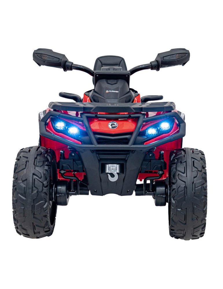 Can-Am Outlander 12V Quad – Quad elettrico per bambini 4x4 con 4 motori da 45 W 8  - Vista 1