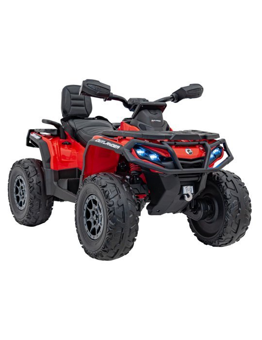 Can-Am Outlander 12V Quad – Quad elettrico per bambini 4x4 con 4 motori da 45 W 3 