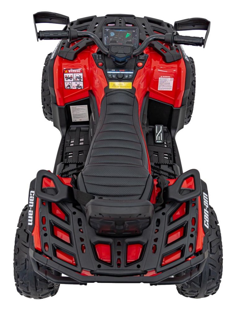 Can-Am Outlander 12V Quad – Quad elettrico per bambini 4x4 con 4 motori da 45 W 47  - Vista 7