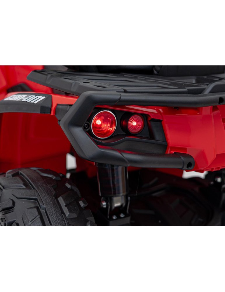 Can-Am Outlander 12V Quad – Quad elettrico per bambini 4x4 con 4 motori da 45 W 92  - Vista 14